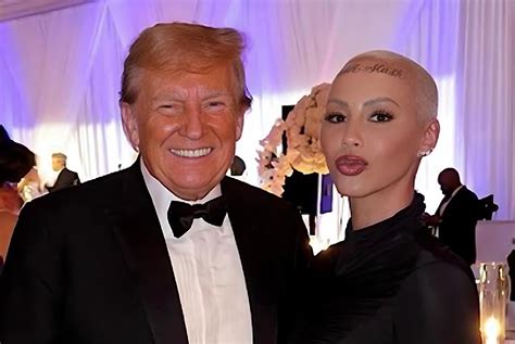 amber rose trump picture